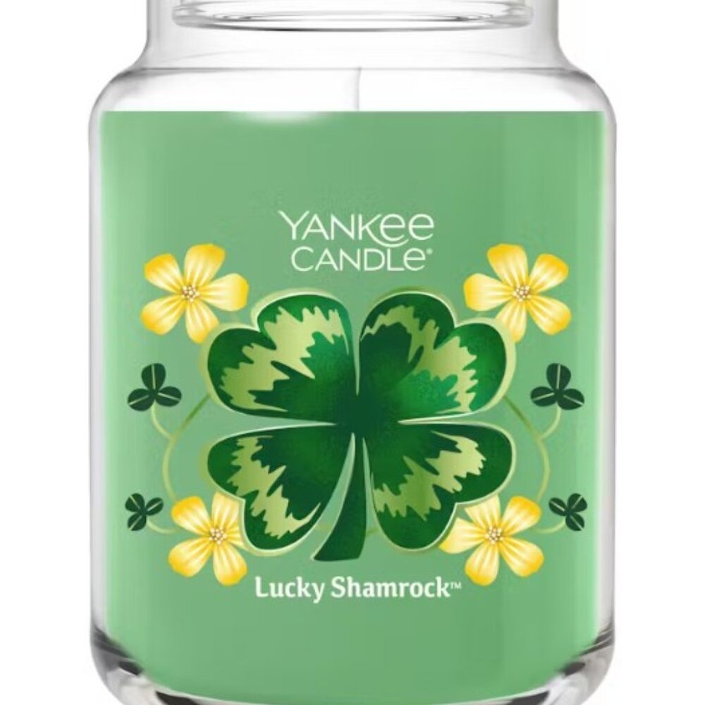 Yankee Candle 22oz Lucky Shamrock St. Patrick's Day